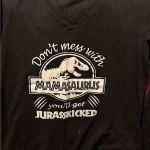 Derek Heart Black Graphic Tee